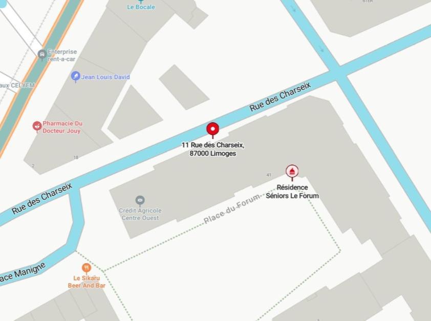 T2- 40 M2- Place Parking Souterrain -Fibre Лімож Екстер'єр фото